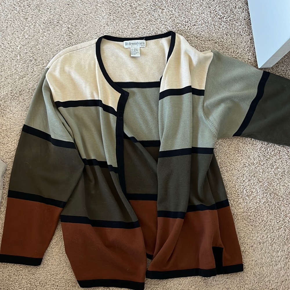 Women’s Striped Cardigan